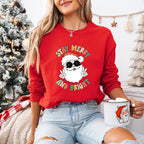 Stay Merry And Bright Design - Christmas Unisex Crewneck T-Shirt Sweatshirt Hoodie