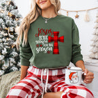 Jesus Is The Reason For The Season - Christmas Unisex Crewneck T-Shirt Sweatshirt Hoodie