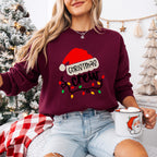 Christmas Crew Lights Design - Christmas Unisex Crewneck T-Shirt Sweatshirt Hoodie