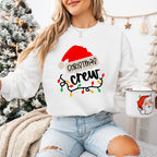 Christmas Crew Lights Design - Christmas Unisex Crewneck T-Shirt Sweatshirt Hoodie