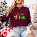 Merry Christmas Design - Christmas Unisex Crewneck T-Shirt Sweatshirt Hoodie