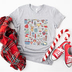 Christmas Gift Candle Snow - Christmas Unisex Crewneck T-Shirt Sweatshirt Hoodie