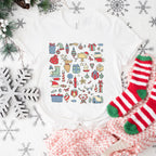 Christmas Gift Candle Snow - Christmas Unisex Crewneck T-Shirt Sweatshirt Hoodie