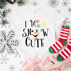 I'm Snow Cute Design - Christmas Unisex Crewneck T-Shirt Sweatshirt Hoodie