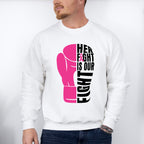 Her Fight, Cancer Theme T-shirt, Hoodie, Sweatshirt