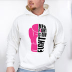Her Fight, Cancer Theme T-shirt, Hoodie, Sweatshirt