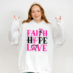 Faith, Hope and Love ,Cancer Theme T-shirt, Hoodie, Sweatshirt