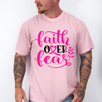 Faith Over Fear, Hope and Love ,Cancer Theme T-shirt, Hoodie, Sweatshirt