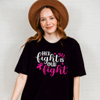 Her Fight Ribbon ,Cancer Theme T-shirt, Hoodie, Sweatshirt