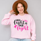 Her Fight Ribbon ,Cancer Theme T-shirt, Hoodie, Sweatshirt