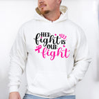 Her Fight Ribbon ,Cancer Theme T-shirt, Hoodie, Sweatshirt
