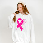 Birds and Ribbon , Cure ,Cancer Theme T-shirt, Hoodie, Sweatshirt