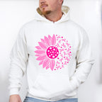 Pink Flower Cancer Theme T-shirt, Hoodie, Sweatshirt
