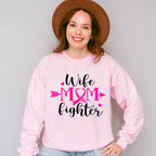 Wife Mom Fighter Cancer T-shirt, Hoodie, Sweatshirt
