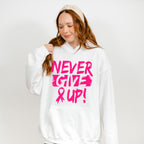 Never Give Up Cancer T-shirt, Hoodie, Sweatshirt