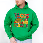 Tacos And Tequila Cinco De Mayo Unisex Crewneck T-Shirt Sweatshirt Hoodie