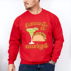 Tacos N Margs Cinco De Mayo Unisex Crewneck T-Shirt Sweatshirt Hoodie