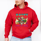 Happy Mexican Skull Cinco De Mayo Unisex Crewneck T-Shirt Sweatshirt Hoodie