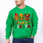 Lets Fiesta Gnome Trio Cinco De Mayo Unisex Crewneck T-Shirt Sweatshirt Hoodie