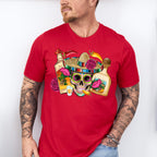 Skull And Tequila Cinco De Mayo Unisex Crewneck T-Shirt Sweatshirt Hoodie