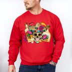 Skull And Tequila Cinco De Mayo Unisex Crewneck T-Shirt Sweatshirt Hoodie