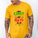 Cute Mexican Maracas Cinco De Mayo Unisex Crewneck T-Shirt Sweatshirt Hoodie