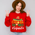 Cinco De Drinko Squad Cinco De Mayo Unisex Crewneck T-Shirt Sweatshirt Hoodie