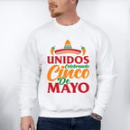 Unidos Celebrando Cinco De Mayo Unisex Crewneck T-Shirt Sweatshirt Hoodie