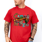 Skull And Sombrero Cinco De Mayo Unisex Crewneck T-Shirt Sweatshirt Hoodie
