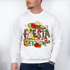 Fiesta And Tequila Cinco De Mayo Unisex Crewneck T-Shirt Sweatshirt Hoodie