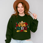 Viva Mexico Cinco De Mayo Unisex Crewneck T-Shirt Sweatshirt Hoodie