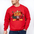 Viva Mexico Cinco De Mayo Unisex Crewneck T-Shirt Sweatshirt Hoodie
