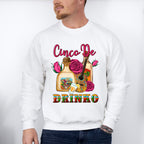Cinco De Drinko Cinco De Mayo Unisex Crewneck T-Shirt Sweatshirt Hoodie