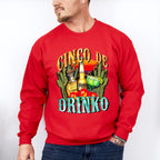 Cinco De Drinko Cinco De Mayo Unisex Crewneck T-Shirt Sweatshirt Hoodie