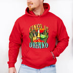 Cinco De Drinko Cinco De Mayo Unisex Crewneck T-Shirt Sweatshirt Hoodie