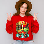 Cinco De Drinko Cinco De Mayo Unisex Crewneck T-Shirt Sweatshirt Hoodie
