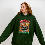 Skull Cinco De Mayo Unisex Crewneck T-Shirt Sweatshirt Hoodie