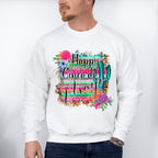 Happy Cinco De Mayo Cactus Cinco De Mayo Unisex Crewneck T-Shirt Sweatshirt Hoodie