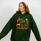 Sombrero And Peppers Cinco De Mayo Unisex Crewneck T-Shirt Sweatshirt Hoodie