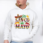 Sombrero And Peppers Cinco De Mayo Unisex Crewneck T-Shirt Sweatshirt Hoodie