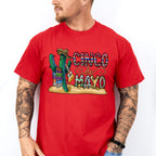 Cactus And Guitar Cinco De Mayo Unisex Crewneck T-Shirt Sweatshirt Hoodie
