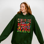 Mexican Red Roses Cinco De Mayo Unisex Crewneck T-Shirt Sweatshirt Hoodie