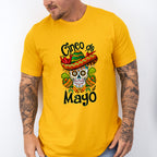 Mexican Skull Cinco De Mayo Unisex Crewneck T-Shirt Sweatshirt Hoodie