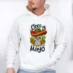 Mexican Skull Cinco De Mayo Unisex Crewneck T-Shirt Sweatshirt Hoodie
