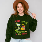 Chip Dippin Margarita Sippin Cinco De Mayo Unisex Crewneck T-Shirt Sweatshirt Hoodie