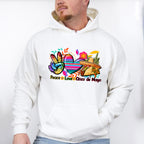 Peace Love Cinco De Mayo Unisex Crewneck T-Shirt Sweatshirt Hoodie