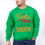 Fiesta And Then Siesta Cinco De Mayo Unisex Crewneck T-Shirt Sweatshirt Hoodie