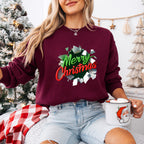 Merry Christmas Design - Christmas Unisex Crewneck T-Shirt Sweatshirt Hoodie