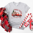 Small Town Christmas Truck Design - Christmas Unisex Crewneck T-Shirt Sweatshirt Hoodie