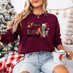 Ho Ho Holy Shit What A Year - Christmas Unisex Crewneck T-Shirt Sweatshirt Hoodie